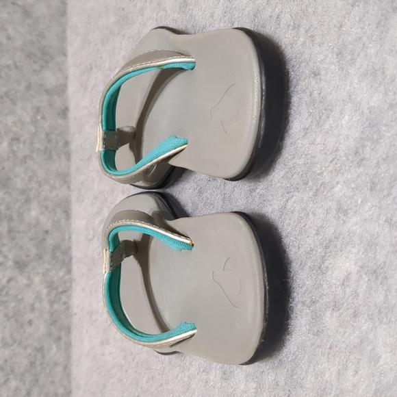 OluKai Ho’Opio Flip Flop sandals Size 11 Toddler - Picture 3 of 6